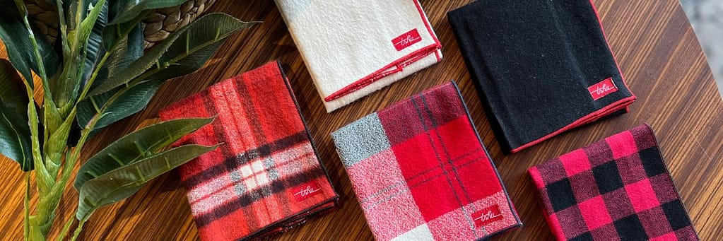 7 sweat absorbing handkerchiefs