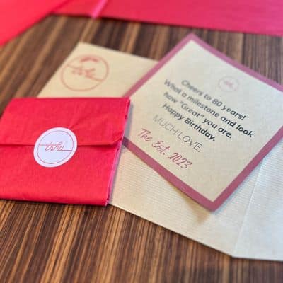 HANDKERCHIEF PERSONALIZED GIFT 