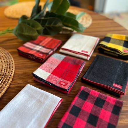 7 flannel handkerchiefs for excessive sweating